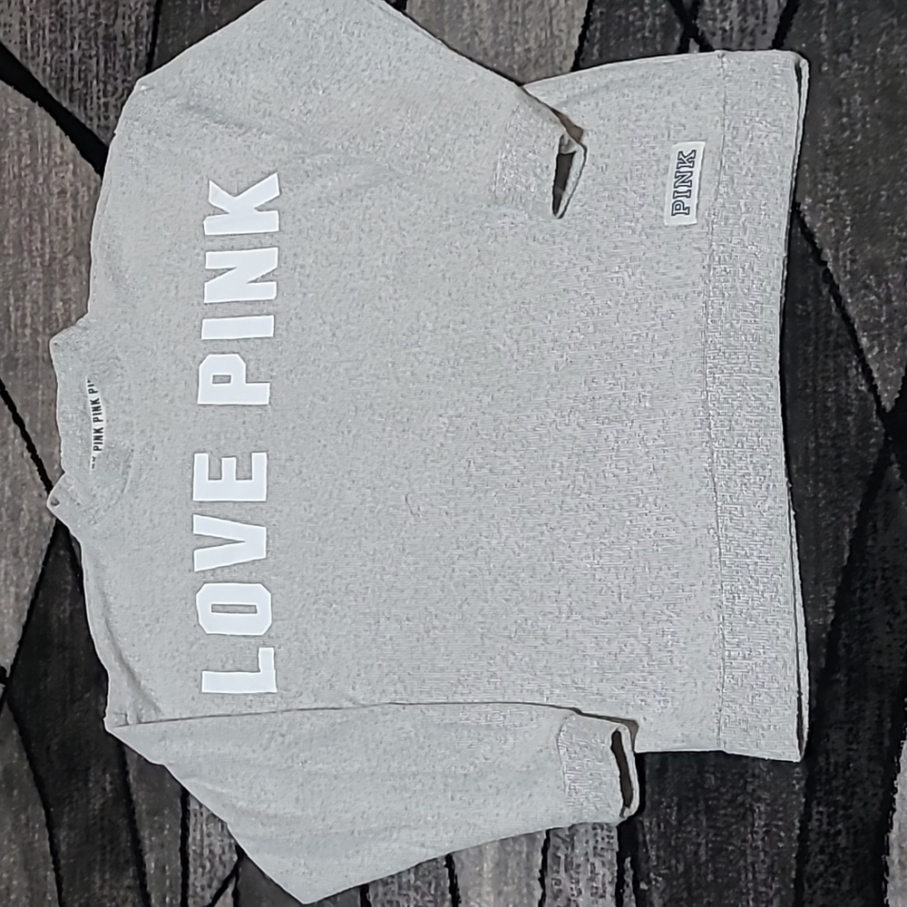 VS PINK 2016 Campus High-Neck Logo Sweater